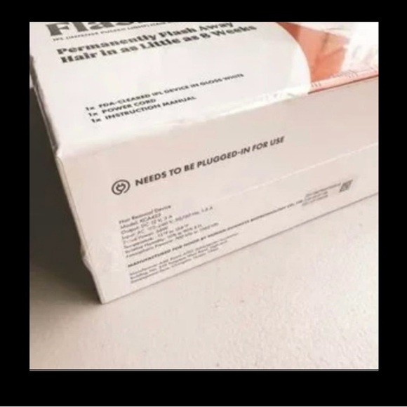 The flasher laser hair remover. NIB never opened. Black. Includes free gift! - Picture 2 of 6